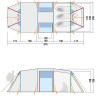 Палатка TATONKA FAMILY TREK II light olive 2435.333